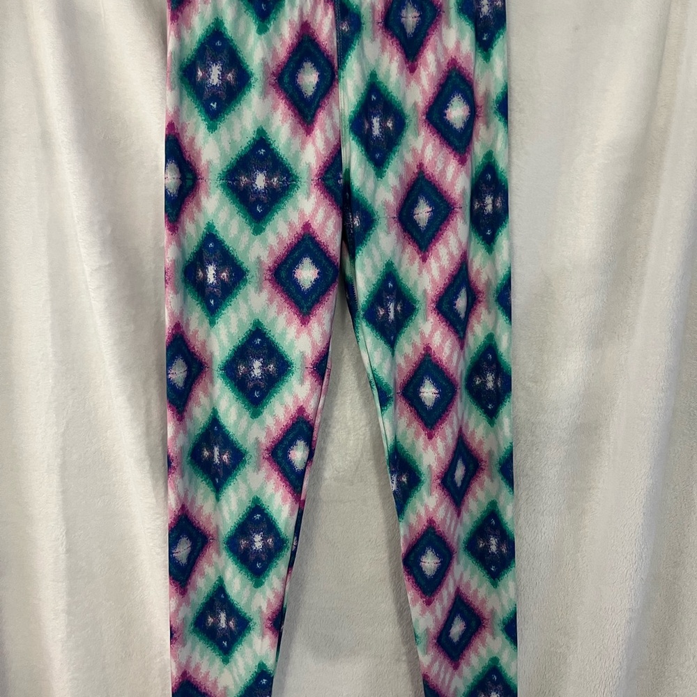 Colorful Geometric Kids Leggings